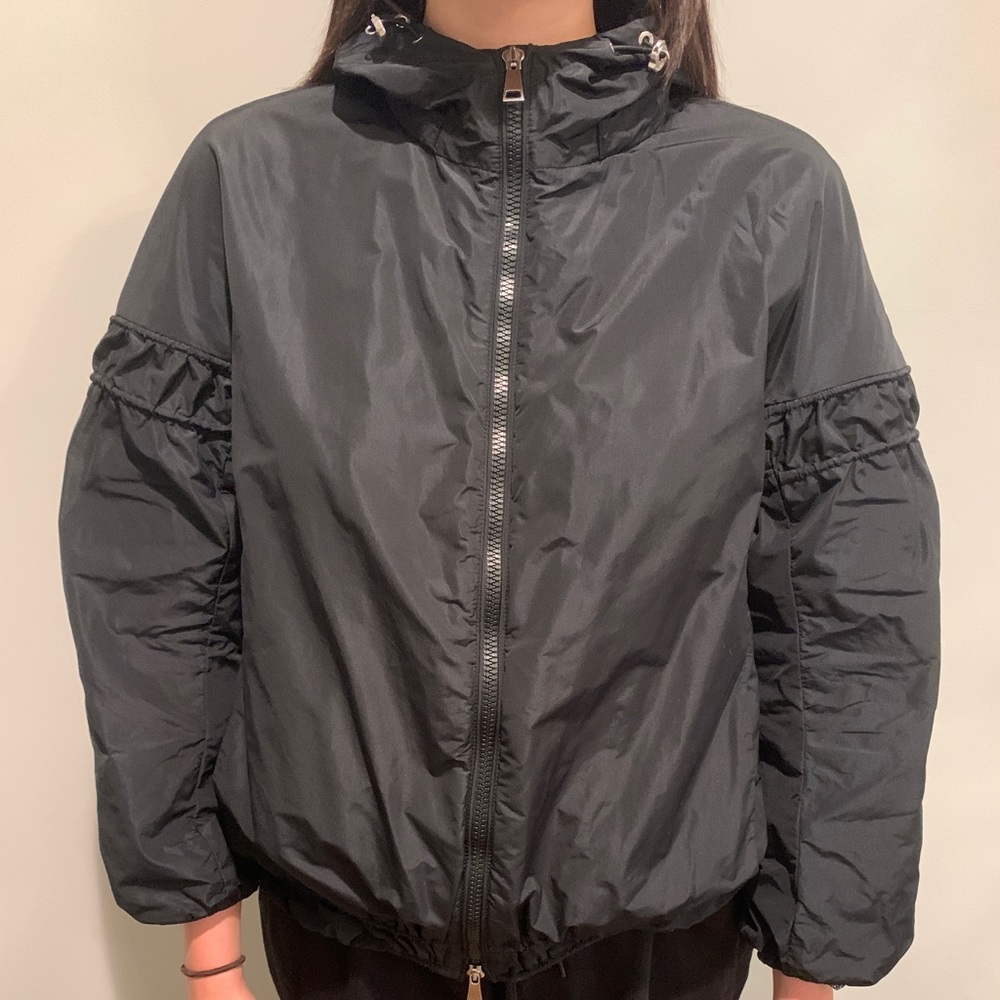 Women’s Moncler “Jarosse Hooded Shell Jacket”